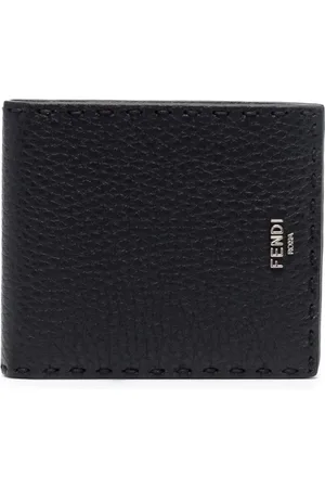 Fendi Logo-lettering bi-fold wallet
