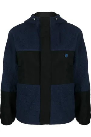 Maison Kitsuné Fox head-patch hooded jacket