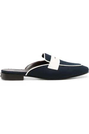 Bougeotte Bee-appliqué mules