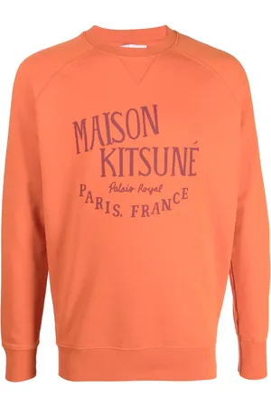 Maison Kitsuné Logo-print cotton sweatshirt