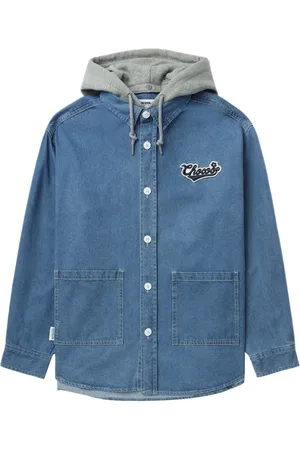 Chocoolate Logo-appliqué denim jacket