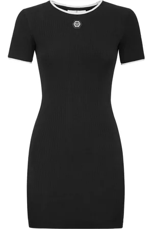 Philipp Plein Stretch-cotton dress
