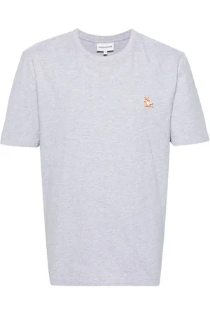 Maison Kitsuné Chillax Fox-patch cotton T-shirt