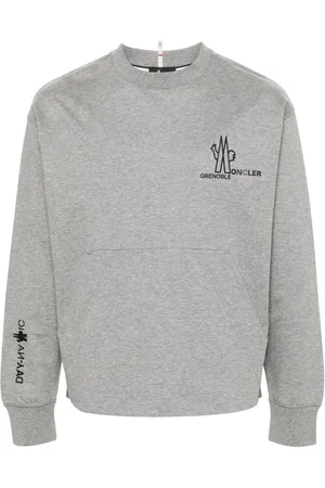 Moncler Logo-appliqué cotton sweatshirt