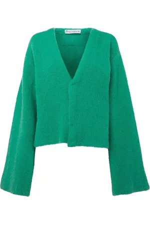 J.W.Anderson Logo-appliqué V-neck cardigan