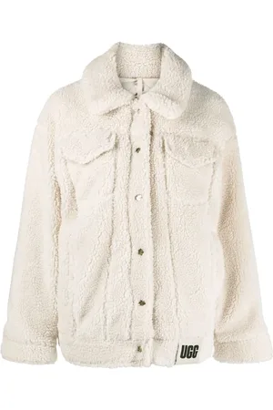 UGG Button-up faux shearling jacket