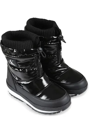 Calvin Klein Logo-appliqué snow boots