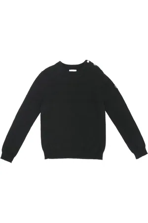 Jean Paul Gaultier 1990 logo-appliqu?? wool jumper