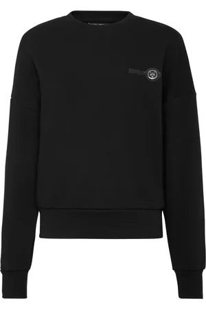 Philipp Plein Cropped round-neck sweatshirt