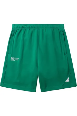 Izzue Logo-appliqué track shorts