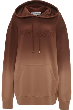 J.W.Anderson Ombré-effect organic cotton hoodie