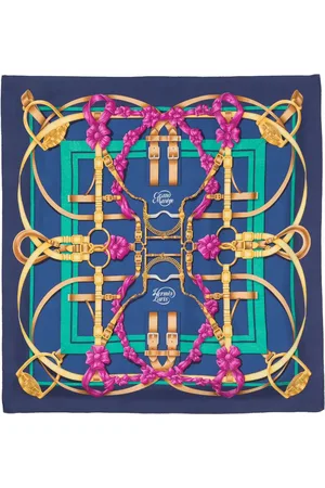 Hermès 1990s Grand Manège silk scarf