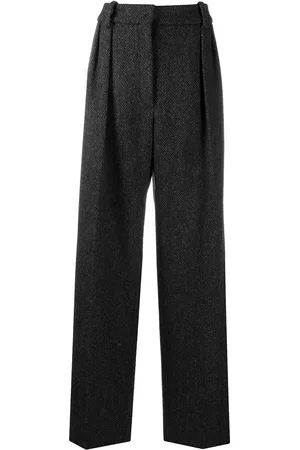 VALENTINO GARAVANI Tailored herringbone trousers