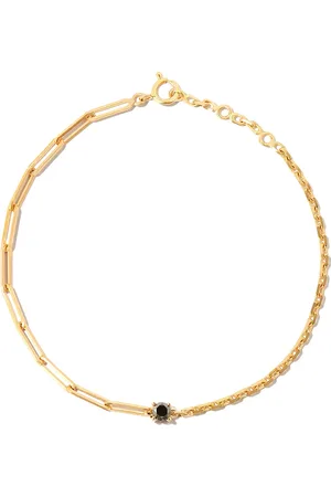 YVONNE LÉON 18kt yellow mixed chain diamond bracelet