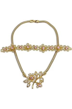 Givenchy Floral necklace set (set of two)
