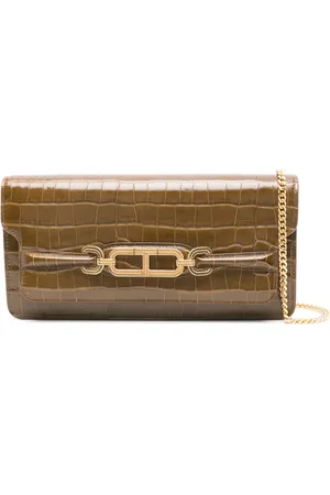 Tom Ford Whitney crocodile-embossed shoulder bag