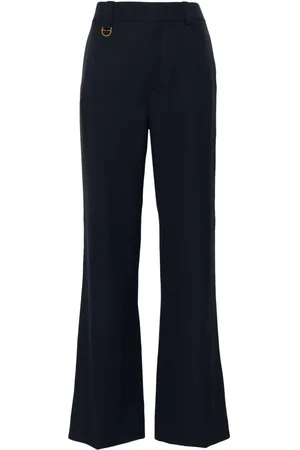 Chloé Wool grain-de-poudre trousers