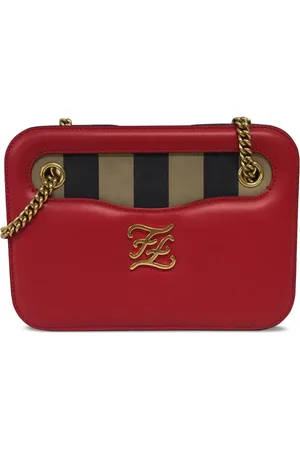 Fendi Karligraphy Pocket shoulder bag