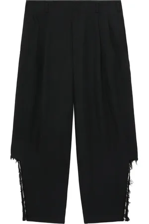 Comme des Garçons High-waisted drop-crotch trousers