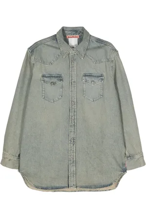 Acne Studios Washed-denim shirt