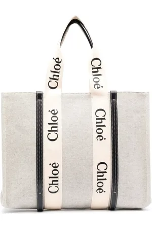 Chloé Logo-strap tote bag