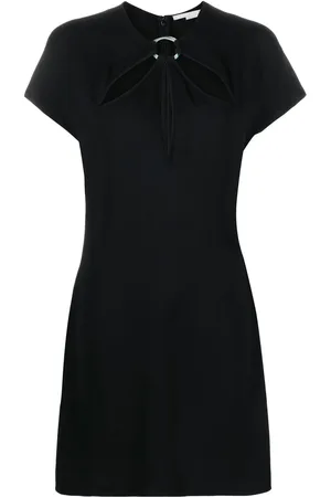Stella McCartney Cut-out short-sleeve minidress