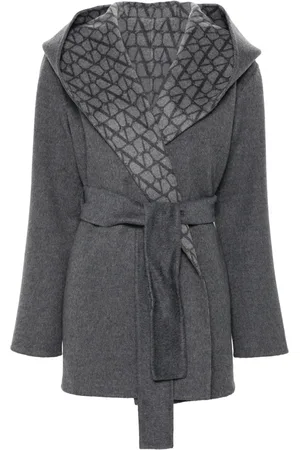VALENTINO GARAVANI Toile Iconographe double coat