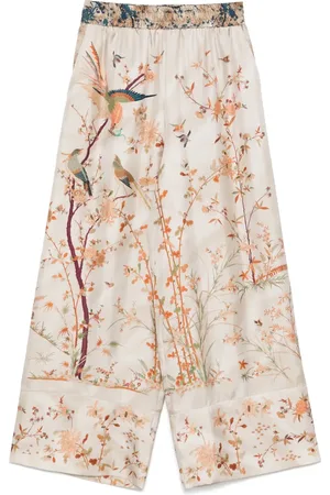 PIERRE-LOUIS MASCIA Illustration-print trousers