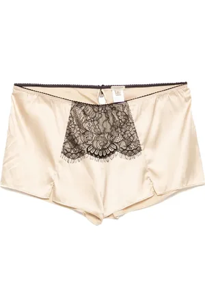 Burberry Lace-detail pyjama shorts