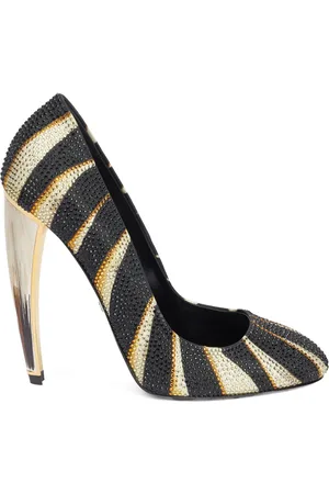 Roberto Cavalli Striped pumps