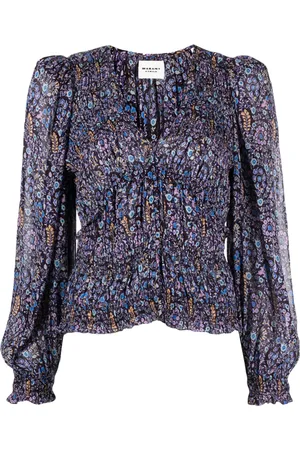 Isabel Marant Nibel floral-print blouse