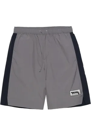 Maison Kitsuné Colour-block track shorts