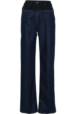 Givenchy Bouclé-panelled jeans