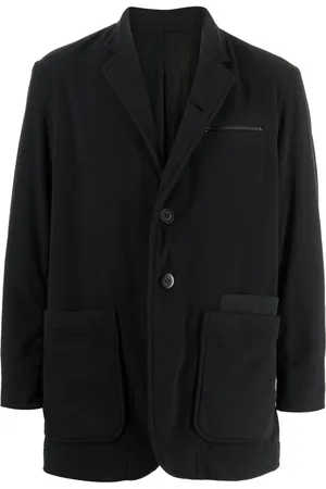 UNDERCOVER Logo-appliqué single-breasted blazer