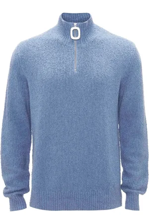 J.W.Anderson Half-zip boucl?? jumper