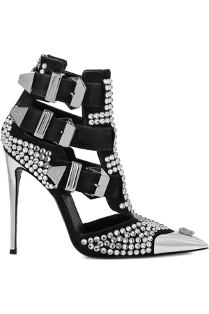 Philipp Plein 120mm Skull pumps