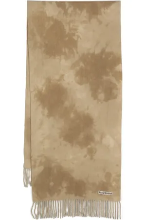 Acne Studios Logo-appliqué wool scarf