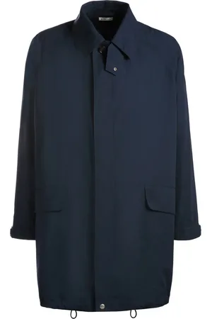 Bally Ripstop-texture mid-length parka