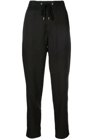 James Perse Drawstring tapered trousers