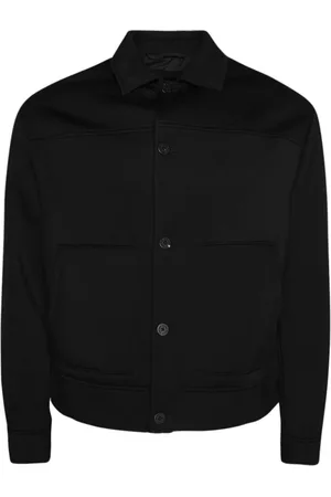 Neil Barrett Mélange jersey shirt jacket