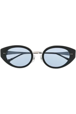 MATSUDA Oval-frame tinted sunglasses