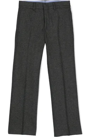 Ralph Lauren Mélange felted-wool trousers