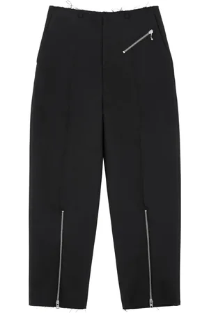 Maison Margiela Zip-detail tapered trousers