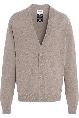 Barrie Logo-appliqu?? cashmere cardigan