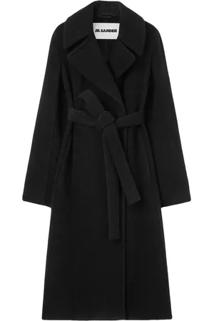 Jil Sander Notched-lapel belted coat