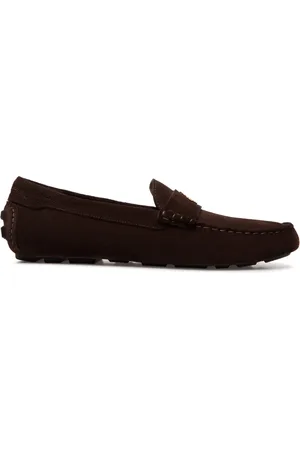 Bally Kerbs Driver in Suede Leather wide foot morphology