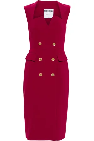Moschino Double-breasted midi dress