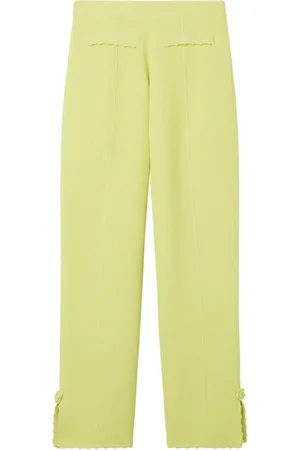ST. JOHN Honeycomb-knit trousers