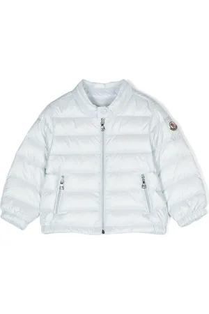Moncler Appliqué-logo padded jacket