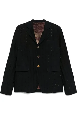 CHIAHUNG SU Distressed blazer